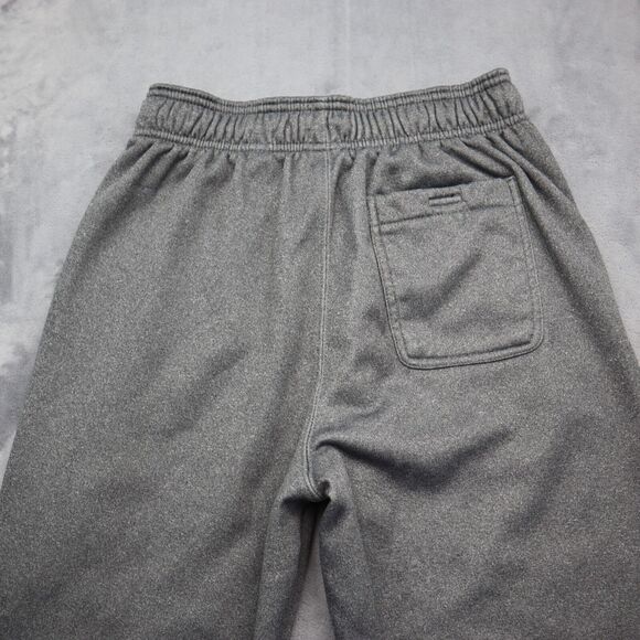 Reebok Pants Mens Gray Elastic Waist Red Drawstring Zip Pocket Sweatpants - Picture 14 of 16